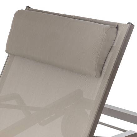 Hespéride Liegestuhl Lambinium – Weiß, Aus Aluminium, Für Garten & Terrasse