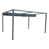 Rechteckige Pavillon PALMEIRA Schiefer Für PALMEIRA 4 x 3 m - Epoxy-beschichtetes Aluminium, Polyester Schiefer