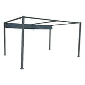 Rechteckige Pavillon PALMEIRA Schiefer Für PALMEIRA 4 x 3 m - Epoxy-beschichtetes Aluminium, Polyester Schiefer