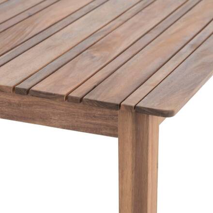 Rechteckiger Gartentisch TIWI Akazie 8 Plätze - FSC®-zertifiziertes Akazienholz
