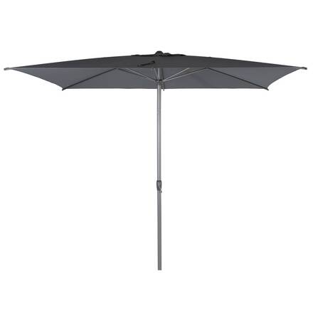 Rechteckiger neigbarer Sonnenschirm LOOMPA Schiefer 3 x 2 m - Aluminium, Polyester