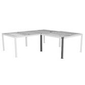 2er-Set Eckpfosten für bioklimatische Pergola MAJAÉ Graphit Für MAJAÉ 3,6 x 3,6 m - Epoxidharzbeschichtetes Aluminium Graphit