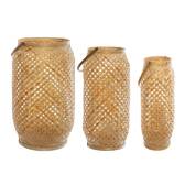3er-Set Außenlaternen NOOR Beige H. 52 cm Beige