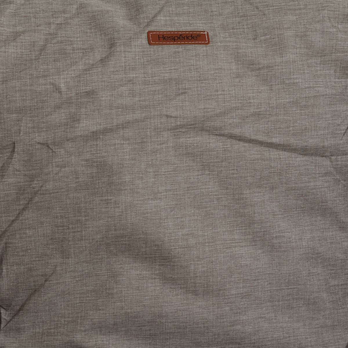 Hängesessel CORDESSA Haselnuss Epoxidharzbeschichteter Stahl, Polyester Beige