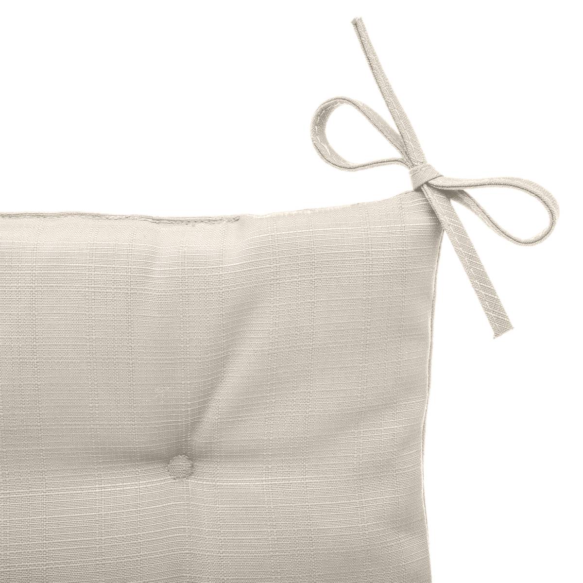 Kissen für Stuhl quadratisch 4 Punkte KORAI Weizen 40 x 40 cm - Polyester Weizen