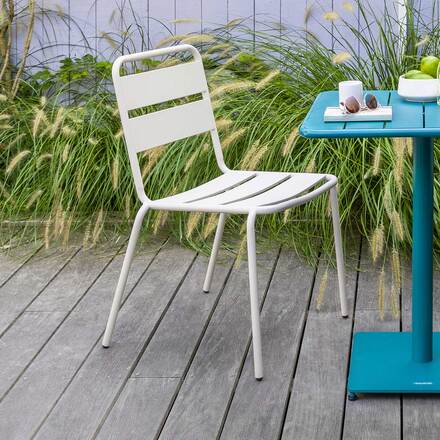 Gartenstuhl stapelbar PHUKET Lehm