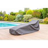 Schutzhülle für Sonnenliege HAMBO Grau M 170 x 90 x 60 cm - Polyester Grau