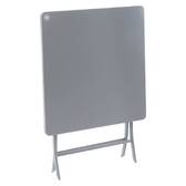 Quadratischer klappbarer Gartentisch GREENSBORO Quarzgrau 2 Plätze - Roland-Garros x Hespéride Quarzgrau