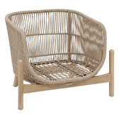 Gartenlounge-Set DEONA Akazie 5 Plätze - FSC® zertifiziertes Akazienholz Akazie