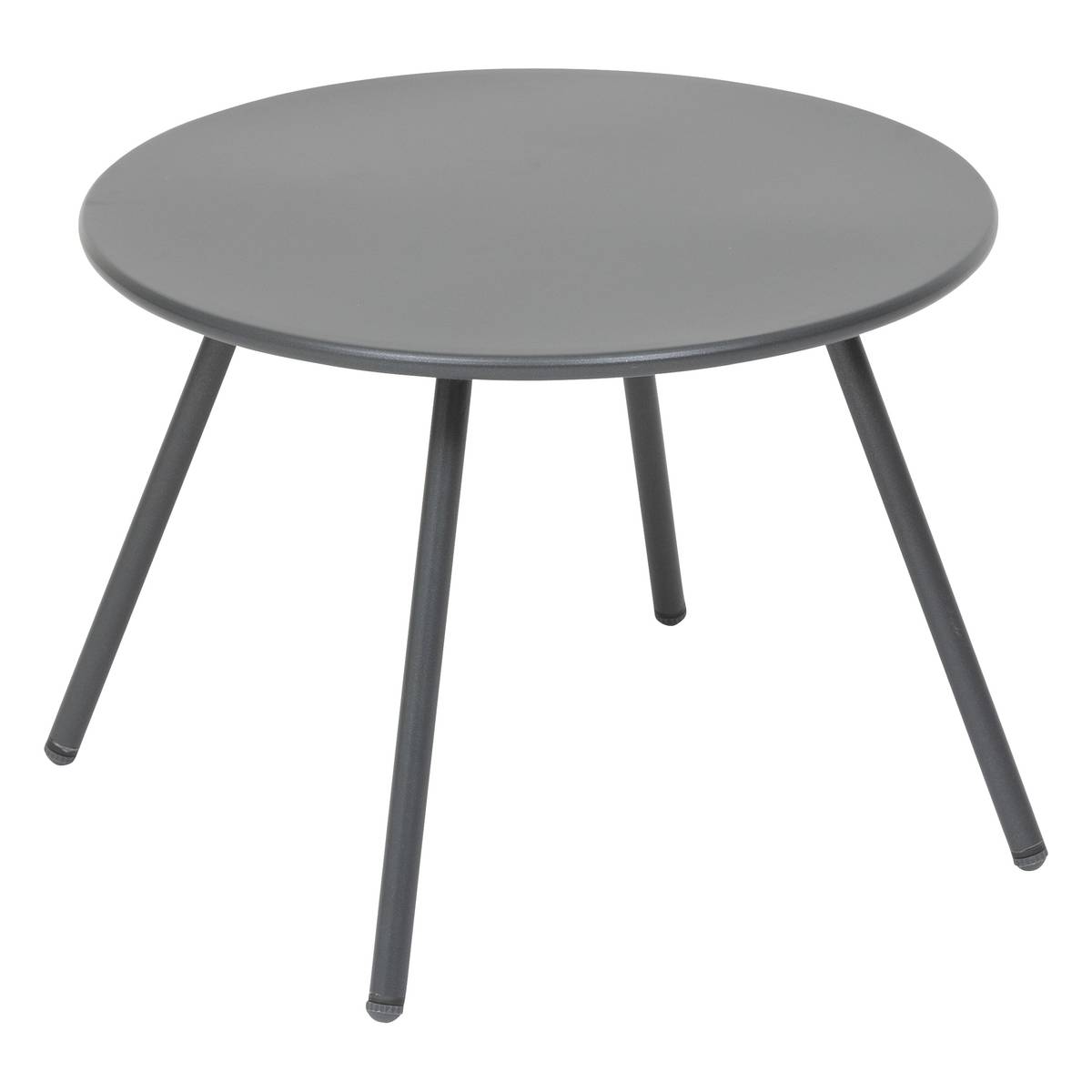 Gartenlounge-Set Duo PAOPAO Grau / Graphit 2 Plätze - Epoxy-beschichteter Stahl, Verstärkter Rostschutz Grau / Graphit