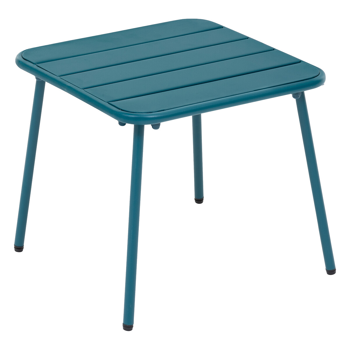 Hespéride Éléa Sonnenschirm Quadratisch & Neigbar - 3x3 M, Entenblau/Grafit, Dezentriert Für Terrasse & Garten