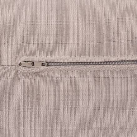 Außen-Nackenrolle KORAI Taupe 45 x 15 cm - Polyester