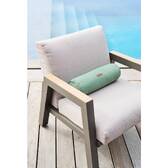 Gartensessel AXIOME Praline Epoxidharz behandeltes Aluminium, Texaline, Polyester Beige / Praline