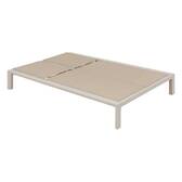 Doppel-Poolliege ÉVASION Ton / Beige 2 Plätze - Epoxy-behandeltes Aluminium, Texaline Beige / Ton