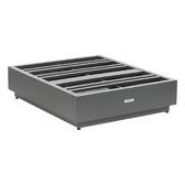 Gartenhocker ALLURE Graphit / Dunkelgrau Epoxidharz behandeltes Aluminium, Olefin Dunkelgrau / Graphit