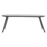 Gartenlounge-Set PAOPAO Grau / Graphit 4 Plätze - Epoxidharz behandelter Stahl, Polyester Grau / Graphit