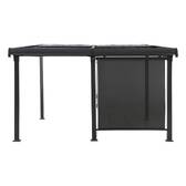 Pergola-Rollo ENOLIE Schiefer Für ENOLIE Seite 2 m - 1,8 m - Aluminium, Texaline Schiefer
