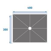 Sonnenschirmtuch SUENYO Sunbrella® Anthrazit Für SUENYO 4 x 3 m - Acryl Sunbrella® Anthrazit