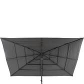 Rechteckiger Sonnenschirmtuch MELHIA Graphit Für MELHIA 4 x 3 m - Olefin Graphit