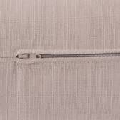 Außen-Nackenrolle KORAI Taupe 45 x 15 cm - Polyester Taupe