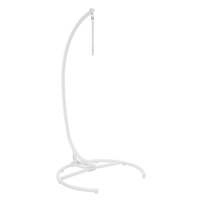 Ständer für Hängesessel PANAO Weiß 113 x 113 x 210 cm - Stahl mit Epoxidbeschichtung Weiß