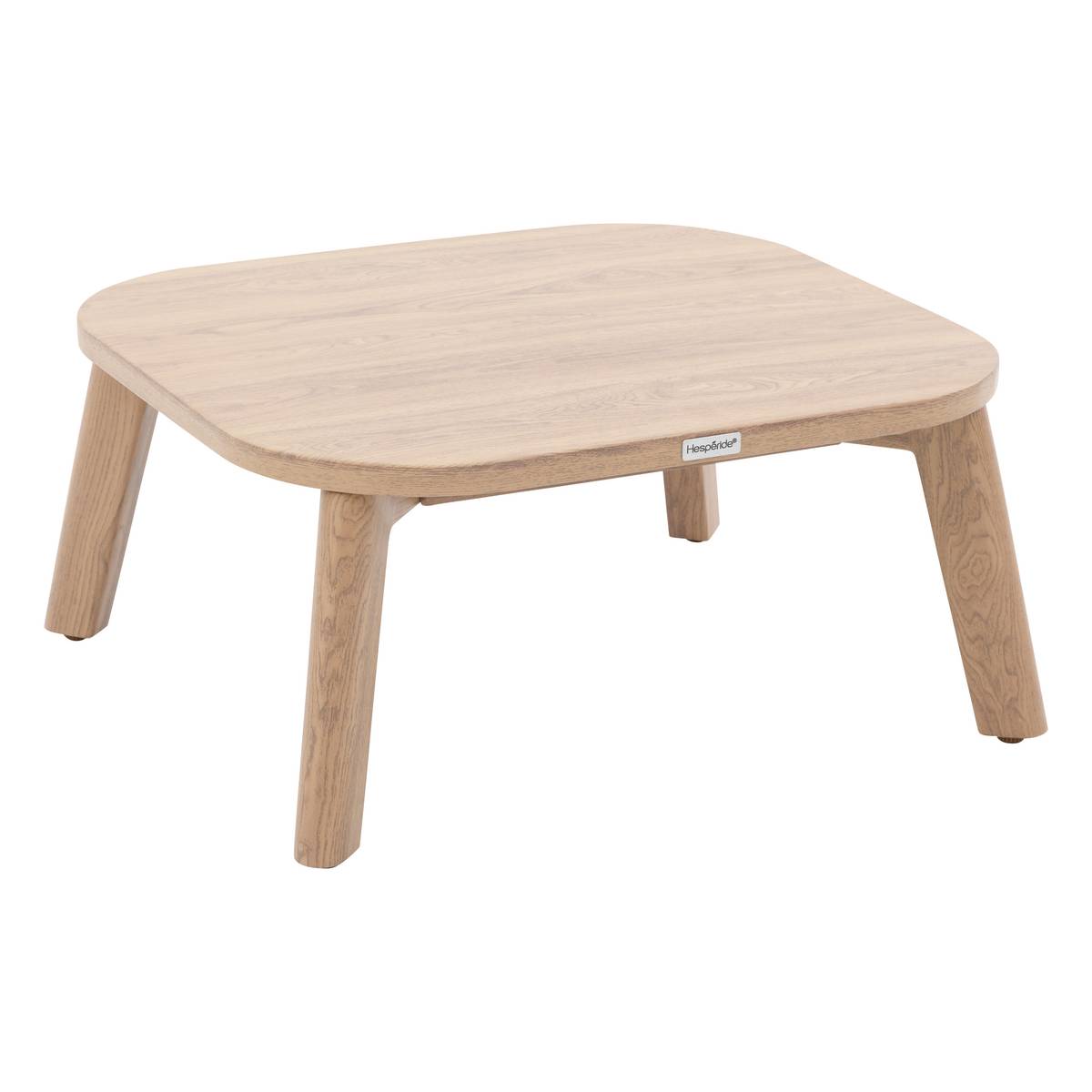 Gartenlounge-Set MANISSA Honey 5 Plätze - Epoxy-behandeltes Aluminium, Synthetisches Geflecht, Recyceltes Polyester Beige / Honig