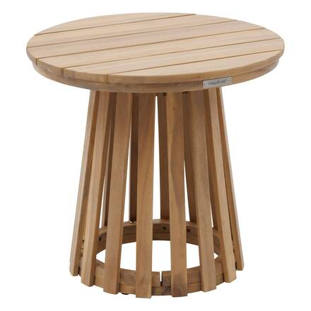Runder Gartenbeistelltisch OSUNA aus Akazie 50 x 50 cm - Akazie FSC®-zertifiziert