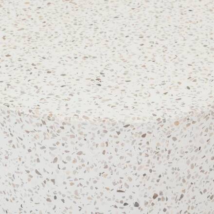 Runder Gartenbeistelltisch TIMANDRA Grau 35 x 47 cm - Terrazzo