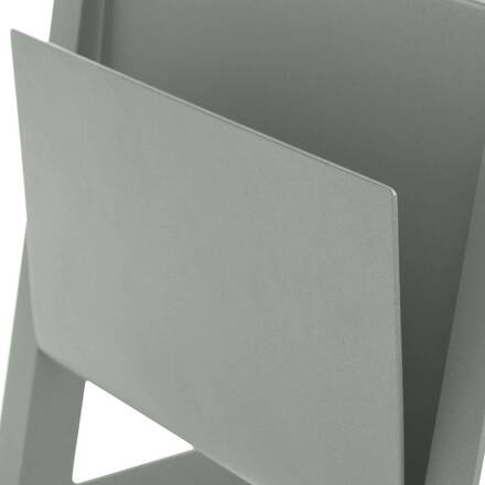 Quadratischer Gartenbeistelltisch ALLURE Lorbeergrün 55 x 45 x 55 cm - Aluminium epoxidbeschichtet