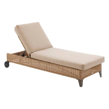 Poolliege BOALI Savana Epoxidharz behandeltes Aluminium, Synthetisches Geflecht, Polyester