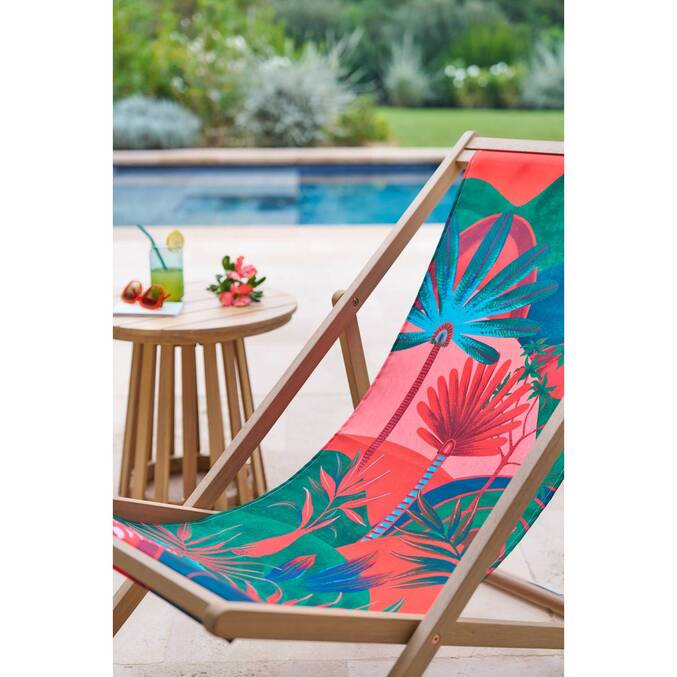 Runder Gartenbeistelltisch OSUNA aus Akazie 50 x 50 cm - Akazie FSC®-zertifiziert Akazie