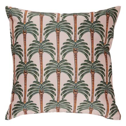 Outdoor-Kissenbezug ALBIN Leinen 40 x 40 cm - Polyester