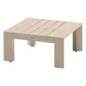 Gartenhocker ÉVASION Ton Epoxidharz behandeltes Aluminium, Olefin Lehm