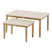Gartenlounge-Set ORISSA Olivgrün 5 Plätze - Epoxy-beschichteter Stahl, Polyester Olivgrün