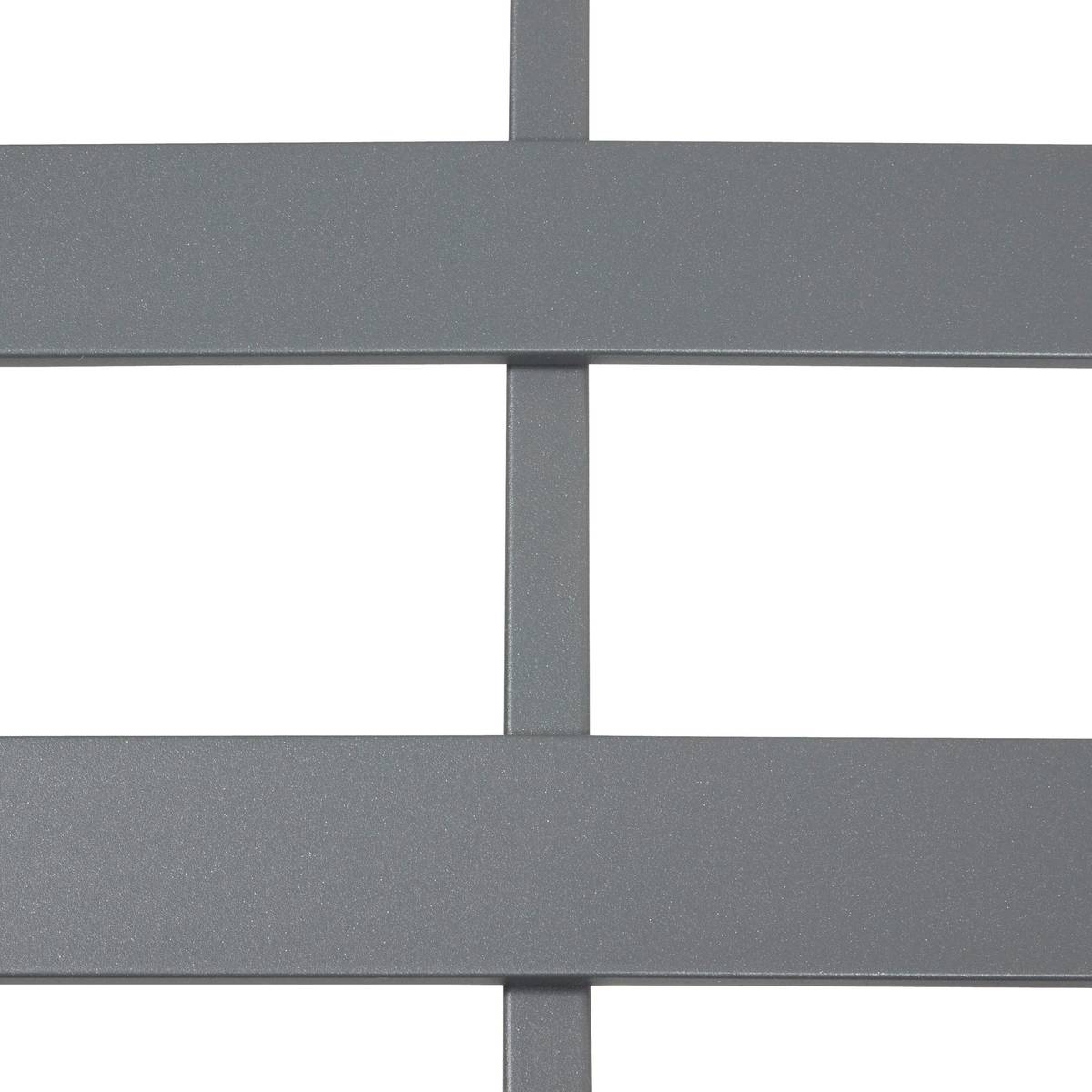 Poolliege ALLURE Graphit Epoxidharz behandeltes Aluminium, Polyester Graphit