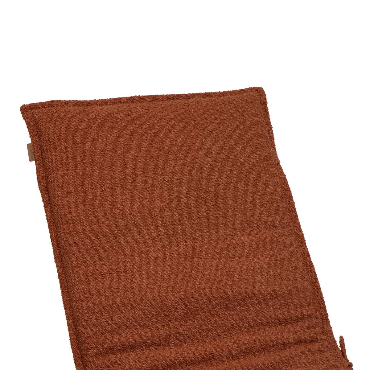 Liegenauflage SOLFIA Mahagoni 190 x 60 cm - Polyester Mahagonibraun