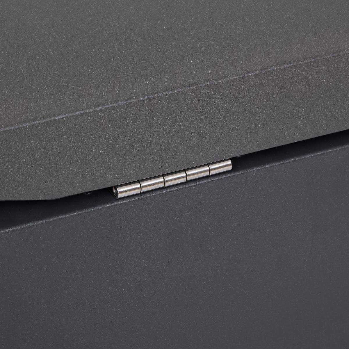 Aufbewahrungstruhe ALUMIA Graphit 750L - Stahl, Aluminium Graphit