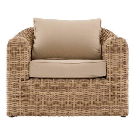 Gartenlounge-Set MOORÉA Savana 5 Plätze - Polyester, epoxidharzbeschichtetes Aluminium