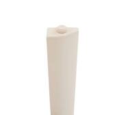Gartensessel LUZANE Ton Epoxidharz behandeltes Aluminium, Recyceltes Polyester Lehm