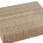 Gartenlounge-Set MOORÉA Savana 5 Plätze - Polyester, epoxidharzbeschichtetes Aluminium Savana