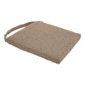 Stuhlkissen SOLFIA Kaffee 40 x 40 cm - Polyester Kaffee