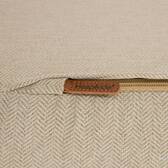 Drehbarer Gartensessel ALLURE Beige / Mahagoni Epoxidharz behandeltes Aluminium, Polyester Beige / Mahagoni Braun