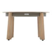 Gartenlounge-Set NELORA Beige 5 Plätze - Epoxy-behandeltes Aluminium, Olefin Beige