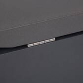 Aufbewahrungstruhe ALUMIA Graphit 750L - Stahl, Aluminium Graphit