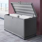 Aufbewahrungstruhe ALUMIA Graphit 750L - Stahl, Aluminium Graphit