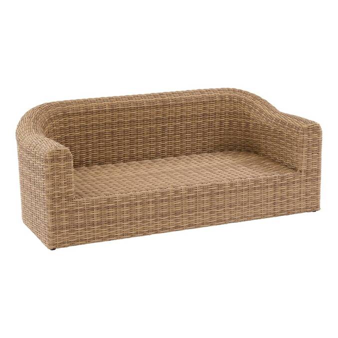 Gartenlounge-Set MOORÉA Savana 5 Plätze - Polyester, epoxidharzbeschichtetes Aluminium Savana