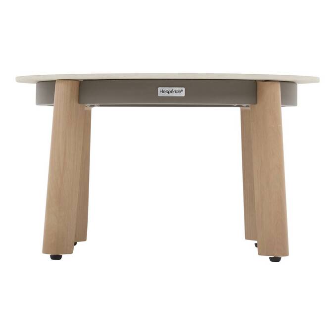 Gartenlounge-Set NELORA Beige 5 Plätze - Epoxy-behandeltes Aluminium, Olefin Beige