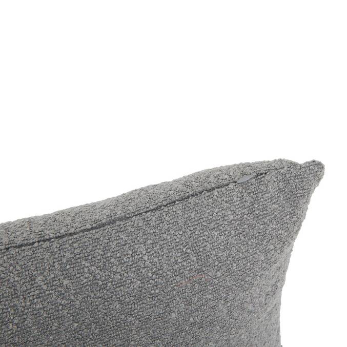 Dekokissen SOLFIA Schiefergrau 45 x 45 cm - Polyester Gris ardoise