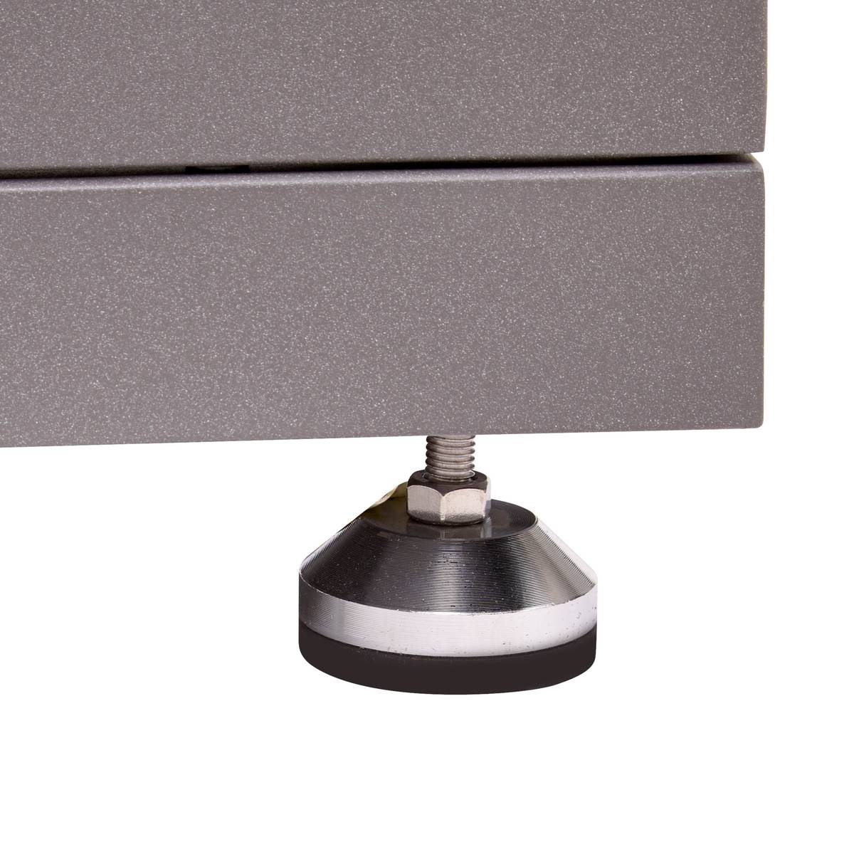 Eckmodul für Sommerküche OXYANA Graphit 110 x 60 x 60 cm - Verzinkter Stahl, Verstärkter Rostschutz Graphit