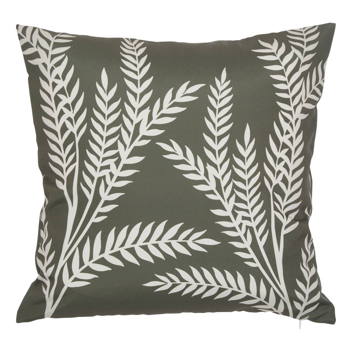 Quadratische Outdoor-Kissenhülle TILEO Beige 40 x 40 cm - Polyester Beige